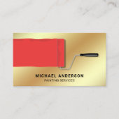 の絵を描サー絵を描ロプロフェッショナル画家 名刺 (正面)