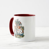 の絵を描バラ- Kawaandのアリス マグカップ (正面左)