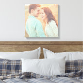 の絵を描ブラシストローク絵を描ライ写真 キャンバスプリント (インサイチュ (寝室))