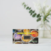 の絵を描仕事絵を描箱 名刺 (スタンド正面)