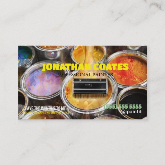 の絵を描仕事絵を描箱 名刺 (正面)