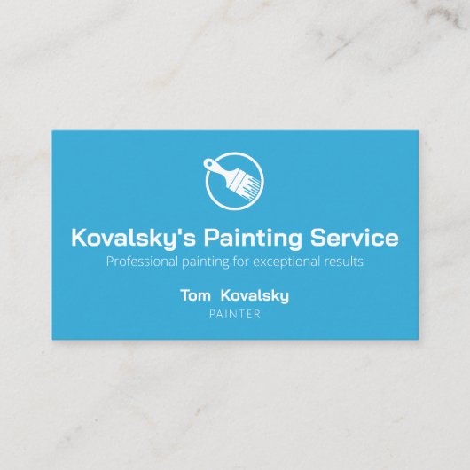 の絵を描会社 |プロフェッショナル 名刺 (正面)