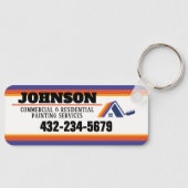 の絵を描商業及び住宅サービス キーホルダー (正面)