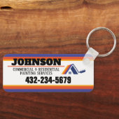 の絵を描商業及び住宅サービス キーホルダー (正面)