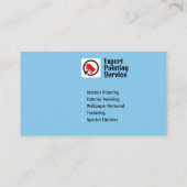 の絵を描業務 | ペインター 名刺 (裏面)