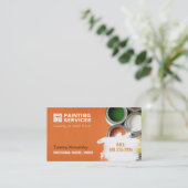 の絵を描業務 | ロ絵を描ーラ名刺 名刺 (スタンド正面)