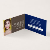 の絵を描機器、画家、デコレータの写真 名刺 (内部)