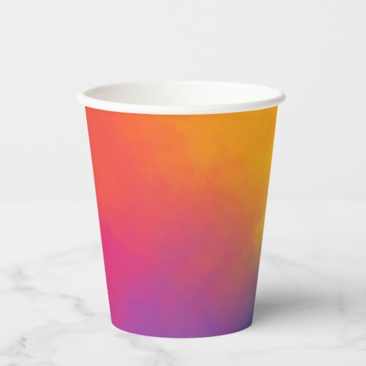 の絵を描絞り染めアートと工芸品のドレスのために混乱 紙コップ (正面)