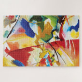 の絵画とグリーンセンターby Wassily Kandinsky ジグソーパズル (横)