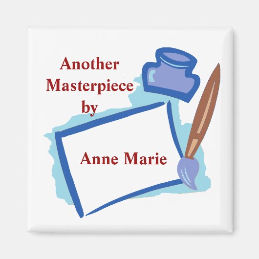 の絵画カスタムマグネットMM06N マグネット (正面)