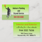 の絵画サービスの中小規模企業の専門家の修理 名刺 (正面/裏面)