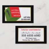 の絵画サービス予算値の新しカラフルいキューブ 名刺 (正面/裏面)