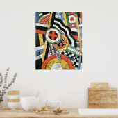 の絵画ナンバー5、マーズデン・ハートリー ポスター (キッチン)