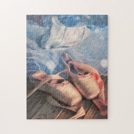 の絵画バレエ靴とジャージー ジグソーパズル (縦)