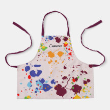 の絵画パーティーの飛びカラフル散