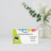 の絵画会社 名刺 (スタンド正面)