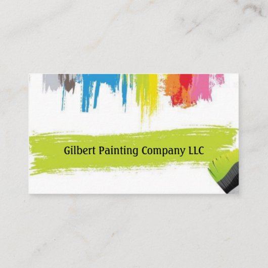 の絵画会社 名刺 (裏面)