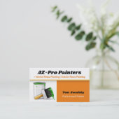 の絵画会社 | AZ-Pro Painters名刺 名刺 (スタンド正面)
