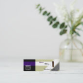 の絵画名刺 スキニー名刺 (スタンド正面)