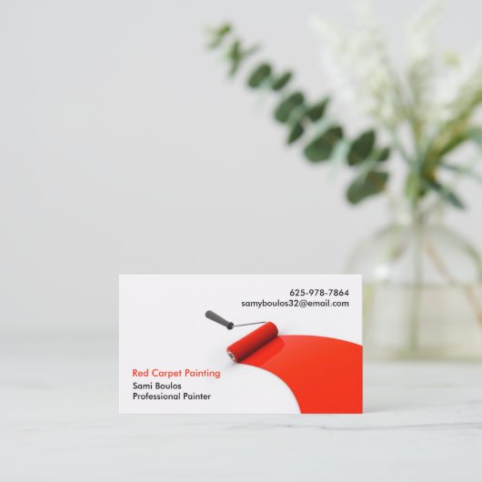 の絵画名刺 名刺 (スタンド正面)