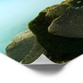 の絵画展示美しいと木の威厳 ポスター (角)