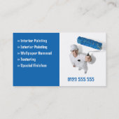 の絵画業務 |お申し出 |青 名刺 (裏面)