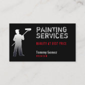 の絵画業務 |プロフェッショナル 名刺 (正面)