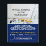の絵画機器、画家と装飾者 チラシ<br><div class="desc">の絵画機器、画家&デコレータ広告のフライヤーの名刺ストア。</div>