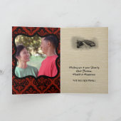 の絵画水牛Ox新年フォトフレームGC2 シーズンカード (内部)