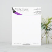 の絵画画家サービス会社ブラシパープル (スタンド正面)