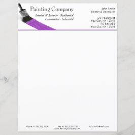 の絵画画家サービス会社ブラシパープル