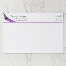 の絵画画家サービス会社ブラシパープル ペーパーパッド