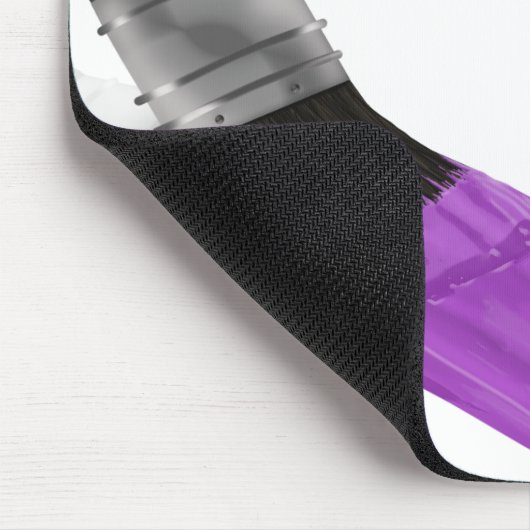 の絵画画家サービス会社ブラシパープル マウスパッド (コーナー)