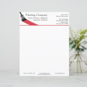 の絵画画家サービス会社ブラシレッド (スタンド正面)