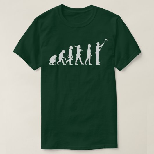 の絵画画家 Tシャツ (デザイン正面)