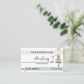 の絵画Business Roller Lines名刺 名刺 (スタンド正面)