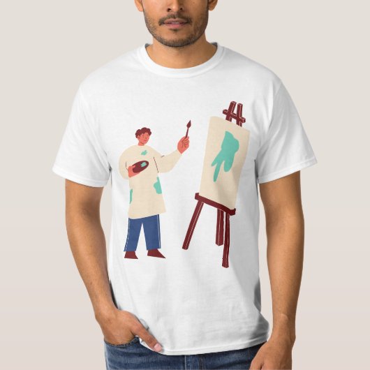 の絵画tシャツ tシャツ (正面)