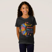 の美しい日学だ Tシャツ (正面フル)