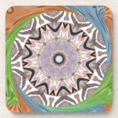 の美結婚しい幻想的なフェミニンデザイン コースター (正面)