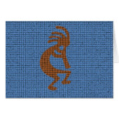 の考えあなたココペリフルート伝統的モザイク (正面横)