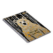 の考えかわいいクマの抱擁 ノートブック (右側)