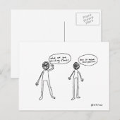 の考えはがき ポストカード (正面/裏面)