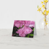 の考えるカード カード (黄色い花)