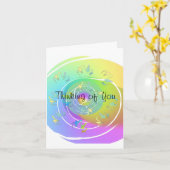 の考えるグリーティングカード カード (黄色い花)