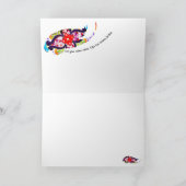 の考えるタルベカラフルラ・メキシコの挨拶 カード (内部)