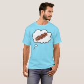 の考えるベーコンおもしろいTシャツ Tシャツ (正面フル)