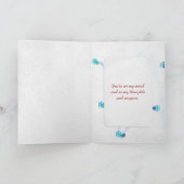 の考える人形とデイジー カード (内部)