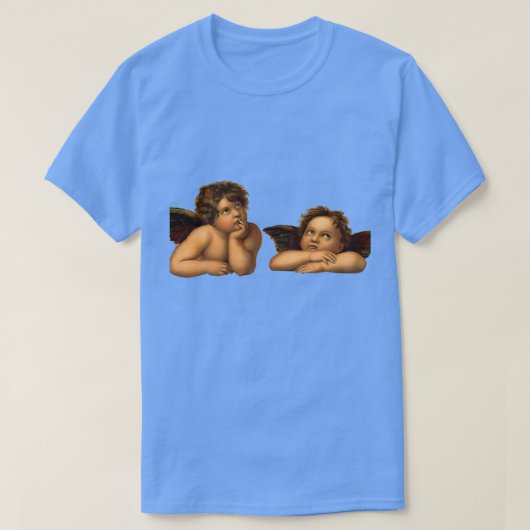 の考える天使2 Tシャツ (デザイン正面)