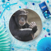 の考えるMonkeyingにつのまわりにいて ペーパープレート (パーティー)