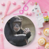 の考えるMonkeyingにつのまわりにいて ペーパープレート (パーティー)